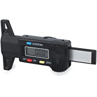 Digital Medidor de Profundidad Superficie de Llanta el Rango Digital Medición en 0-25.4mm con la Pantalla Grande LCD…
